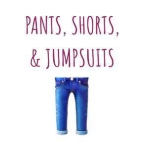 Check out my closet -jeans, pants, shorts and more